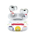 Air Pods Pro2 / Pro1 専用 デザインスキンシール airpods エアポッド apple アップル AirPods Pro 第1世代 airpodsPro 第2世代 対応 イヤホン カバー デコレーション アクセサリー デコシール 009448 サンタ クリスマス 星