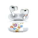 Air Pods Pro2 / Pro1 専用 デザインスキンシール airpods エアポッド apple アップル AirPods Pro 第1世代 airpodsPro 第2世代 対応 イヤホン カバー デコレーション アクセサリー デコシール 010003 水彩 英語