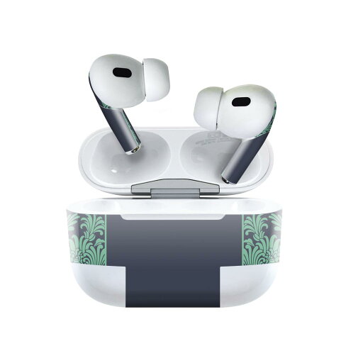 Air Pods Pro2 / Pro1 専用 デザインスキンシール airpods エアポッド apple アップル AirPods Pro 第1世代 airpodsPro 第2世代 対応 イヤホン カバー デコレーション アクセサリー デコシール 010256 紺 緑 Air Pods Pro2 / Pro1 専用 デザインスキンシール airpods エアポッド apple アップル AirPods Pro 第1世代 airpodsPro 第2世代 対応 イヤホン カバー デコレーション アクセサリー デコシール 010256 紺 緑
