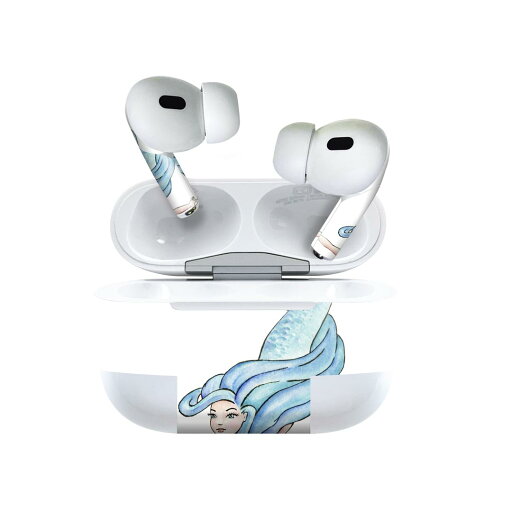 Air Pods Pro2 / Pro1 専用 デザインスキンシール airpods エアポッド apple アップル AirPods Pro 第1世代 airpodsPro 第2世代 対応 イヤホン カバー デコレーション アクセサリー デコシール 013603 人魚 海 女性 Air Pods Pro2 / Pro1 専用 デザインスキンシール airpods エアポッド apple アップル AirPods Pro 第1世代 airpodsPro 第2世代 対応 イヤホン カバー デコレーション アクセサリー デコシール 013603 人魚 海 女性