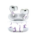 Air Pods Pro2 / Pro1 専用 デザインスキンシール airpods エアポッド apple アップル AirPods Pro 第1世代 airpodsPro 第2世代 対応 イヤホン カバー デコレーション アクセサリー デコシール 013606 ヨガ 女性 体操