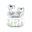 Air Pods Pro2 / Pro1 専用 デザインスキンシール airpods エアポッド apple アップル AirPods Pro 第1世代 airpodsPro 第2世代 対応 イヤホン カバー デコレーション アクセサリー デコシール 014080 うさぎ 鳥 ハート(2)