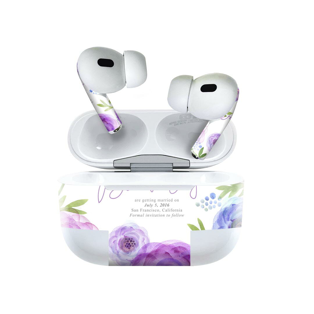 商品特徴・貼るだけでおしゃれに簡単着せ替え、AirPodsPro専用 デザインスキンシール！・高精細プリントで写真と遜色がない仕上がり！・ちょっとしたすり傷から端末を保護！・「裸で持つ派」の人にはもちろん、お手持ちのクリアケース付けてもOK！・エアフリー素材で気泡の心配も軽減！・2枚入りで貼り直しOK！位置調整も安心！注意事項画像はサンプルですので、ご覧の環境によっては多少色味に違いを感じる場合がございます。 イメージと違った、モニターと色味が異なるという理由での交換や返金はご対応出来かねます。スキンシールのみの販売で、AirPods 本体・充電ケース本体は付属しません。シワができた場合、ドライヤーなどで軽く温め、外側に向けてシワを伸ばすように貼ってください。初回貼付時の位置調整や貼り直しは可能ですが、しっかりと押し付けて接着させた後の再剥離、再利用は保証しておりません。また接着部に油分や汚れが付着しますと角の部分は剥がれやすくなりますので、貼付時はあまり触れないようにご注意ください。無地のセミグロスシートにデザインをプリントした商品で、デコなどの加工はございません。 凹凸や光沢があるように見えたり布地や金属を素材にしたように見える商品もありますが、デザインの図版によるものです。印刷時に微妙な画像のズレが生じる場合がございます。ご注文後に1点1点制作する受注生産品の為、不良品以外のご返品や交換は固くお断りします。 発送について完全受注生産のハンドメイド商品となりますので、既製品と比べて発送までお時間を頂いています。 基本的に決済確認後、2?3営業日、最大で10営業日での発送となります。繁忙期や休業日明けの場合はさらに時間がかかる場合があります。 その際には別途メールにてご連絡致します。メール便の場合、発送日から到着までに2?4日ほどかかる場合が多く、紛失などの保障もご対応できかねます。あらかじめご了承下さい。
