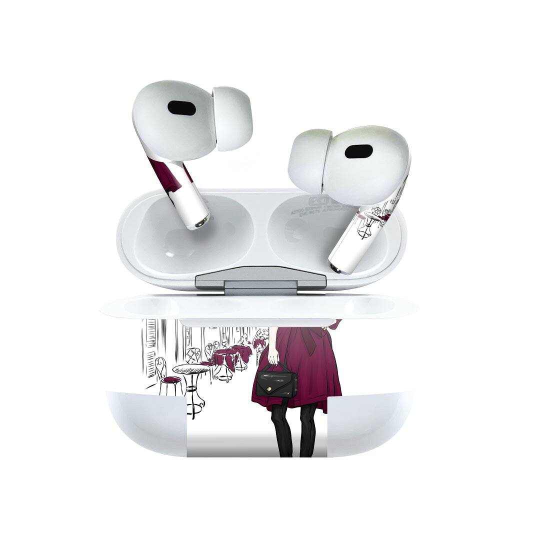 商品特徴・貼るだけでおしゃれに簡単着せ替え、AirPodsPro専用 デザインスキンシール！・高精細プリントで写真と遜色がない仕上がり！・ちょっとしたすり傷から端末を保護！・「裸で持つ派」の人にはもちろん、お手持ちのクリアケース付けてもOK！・エアフリー素材で気泡の心配も軽減！・2枚入りで貼り直しOK！位置調整も安心！注意事項画像はサンプルですので、ご覧の環境によっては多少色味に違いを感じる場合がございます。 イメージと違った、モニターと色味が異なるという理由での交換や返金はご対応出来かねます。スキンシールのみの販売で、AirPods 本体・充電ケース本体は付属しません。シワができた場合、ドライヤーなどで軽く温め、外側に向けてシワを伸ばすように貼ってください。初回貼付時の位置調整や貼り直しは可能ですが、しっかりと押し付けて接着させた後の再剥離、再利用は保証しておりません。また接着部に油分や汚れが付着しますと角の部分は剥がれやすくなりますので、貼付時はあまり触れないようにご注意ください。無地のセミグロスシートにデザインをプリントした商品で、デコなどの加工はございません。 凹凸や光沢があるように見えたり布地や金属を素材にしたように見える商品もありますが、デザインの図版によるものです。印刷時に微妙な画像のズレが生じる場合がございます。ご注文後に1点1点制作する受注生産品の為、不良品以外のご返品や交換は固くお断りします。 発送について完全受注生産のハンドメイド商品となりますので、既製品と比べて発送までお時間を頂いています。 基本的に決済確認後、2?3営業日、最大で10営業日での発送となります。繁忙期や休業日明けの場合はさらに時間がかかる場合があります。 その際には別途メールにてご連絡致します。メール便の場合、発送日から到着までに2?4日ほどかかる場合が多く、紛失などの保障もご対応できかねます。あらかじめご了承下さい。