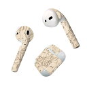 Air Pods 専用 デザインスキンシール airpods エアポッド apple アップル AirPods 第一世代(2016)airpods2 第二世代(...