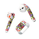 Air Pods 専用 デザインスキンシール airpods エアポッド apple アップル AirPods 第一世代(2016)airpods2 第二世代(...