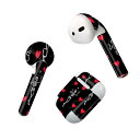 Air Pods 専用 デザインスキンシール airpods エアポッド apple アップル AirPods 第一世代(2016)airpods2 第二世代(...