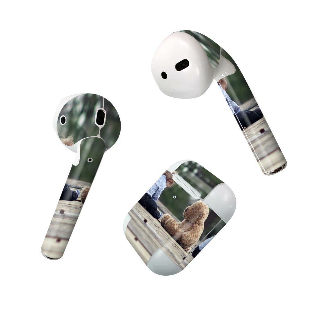 Air Pods 専用 デザインスキンシール airpods エアポッド apple アップル AirPods 第一世代（2016）air..