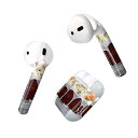 Air Pods 専用 デザインスキンシール airpods エアポッド apple アップル AirPods 第一世代(2016)airpods2 第二世代(...