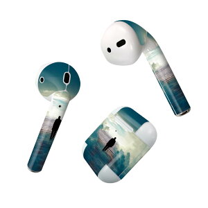 Air Pods 専用 デザインスキンシール airpods エアポッド apple アップル AirPods 第一世代（2016）airpods2 第二世代（2019）対応 イヤホン カバー デコレーション アクセサリー デコシール 023548 人物　天国