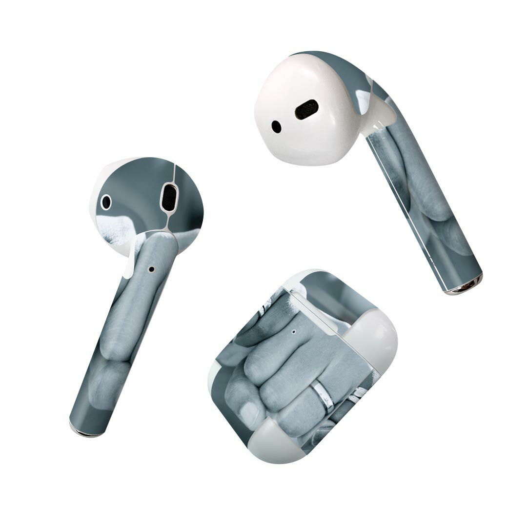 Air Pods 専用 デザインスキンシール airpods エアポッド apple アップル AirPods 第一世代（2016）airpods2 第二世代（2019）対応 イ..