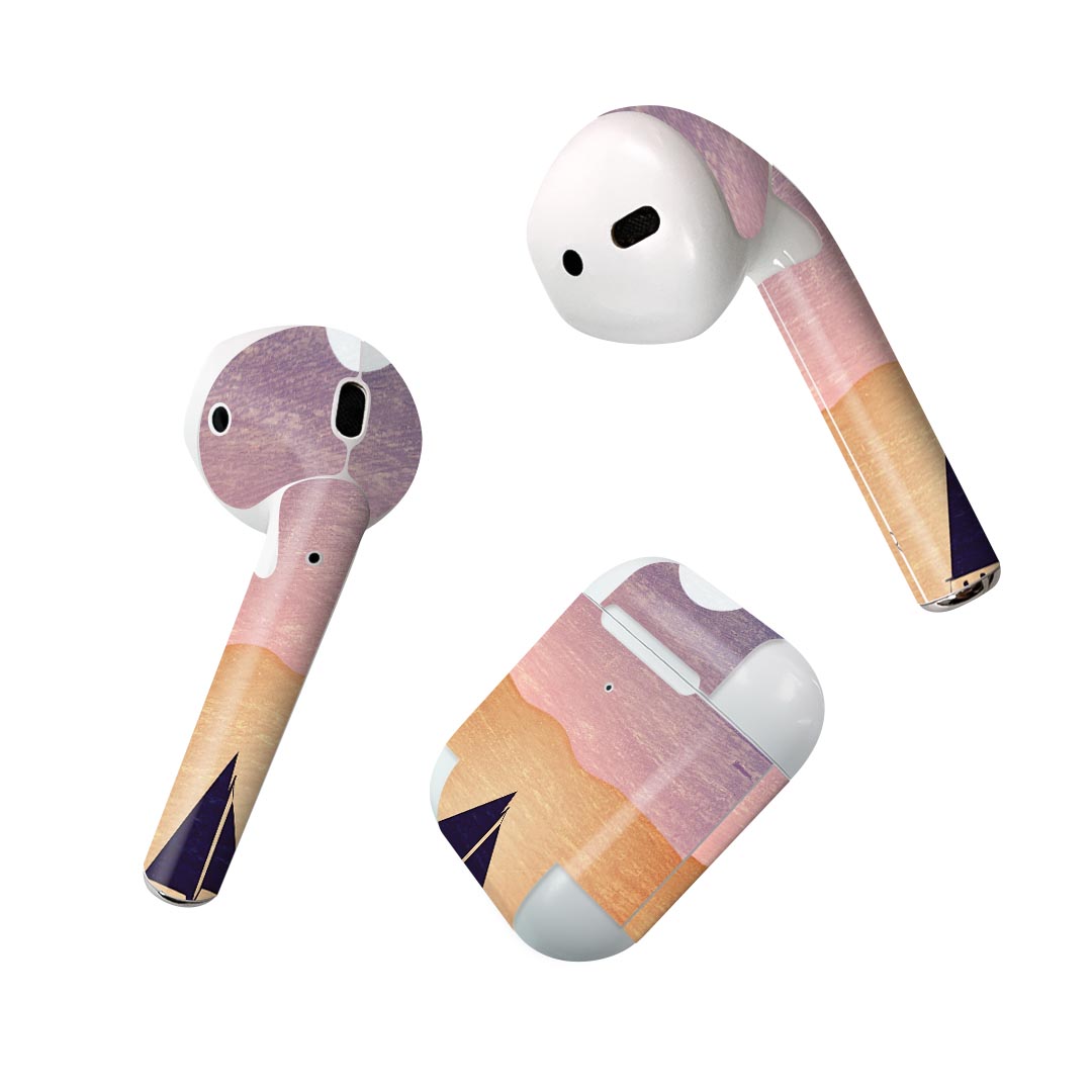 Air Pods 専用 デザインスキンシール airpods エアポッド apple アップル AirPods 第一世代（2016）air..