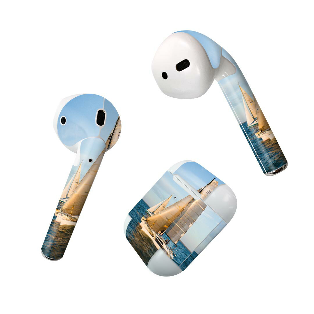 Air Pods 専用 デザインスキンシール airpods エアポッド apple アップル AirPods 第一世代（2016）air..