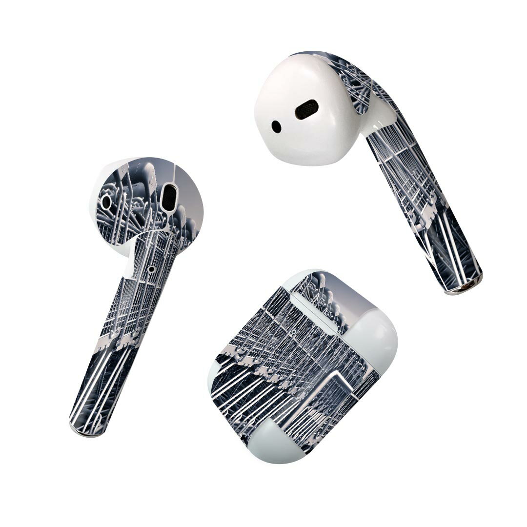 Air Pods 専用 デザインスキンシール airpods エアポッド apple アップル AirPods 第一世代（2016）air..