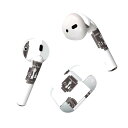 Air Pods 専用 デザインスキンシール airpods エアポッド apple アップル AirPods 第一世代(2016)airpods2 第二世代(...
