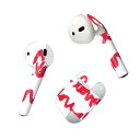 Air Pods 専用 デザインスキンシール airpods エアポッド apple アップル AirPods 第一世代(2016)airpods2 第二世代(...