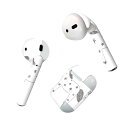Air Pods 専用 デザインスキンシール airpods エアポッド apple アップル AirPods 第一世代(2016)airpods2 第二世代(...