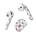 Air Pods 専用 デザインスキンシール airpods エアポッド apple アップル AirPods 第一世代(2016)airpods2 第二世代(...