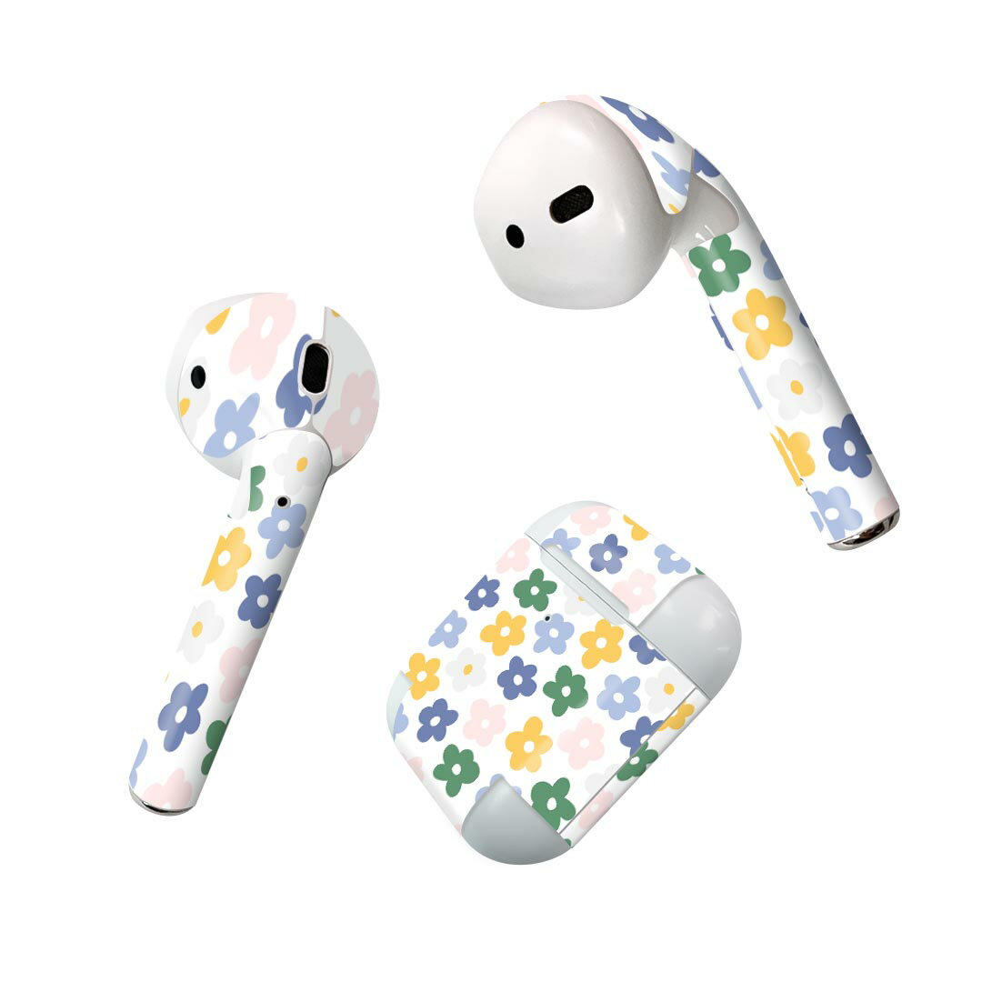 Air Pods 専用 デザインスキンシール airpods エアポッド apple アップル AirPods 第一世代（2016）airpods2 第二世代（2019）対応 イヤホン カバー デコレーション アクセサリー デコシール 050208