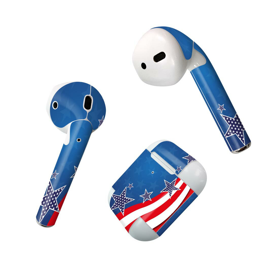 Air Pods 専用 デザインスキンシール airpods エアポッド apple アップル AirPods 第一世代（2016）air..