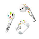 Air Pods 専用 デザインスキンシール airpods エアポッド apple アップル AirPods 第一世代(2016)airpods2 第二世代(...