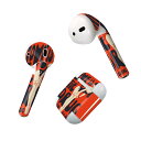 Air Pods 専用 デザインスキンシール airpods エアポッド apple アップル AirPods 第一世代(2016)airpods2 第二世代(...