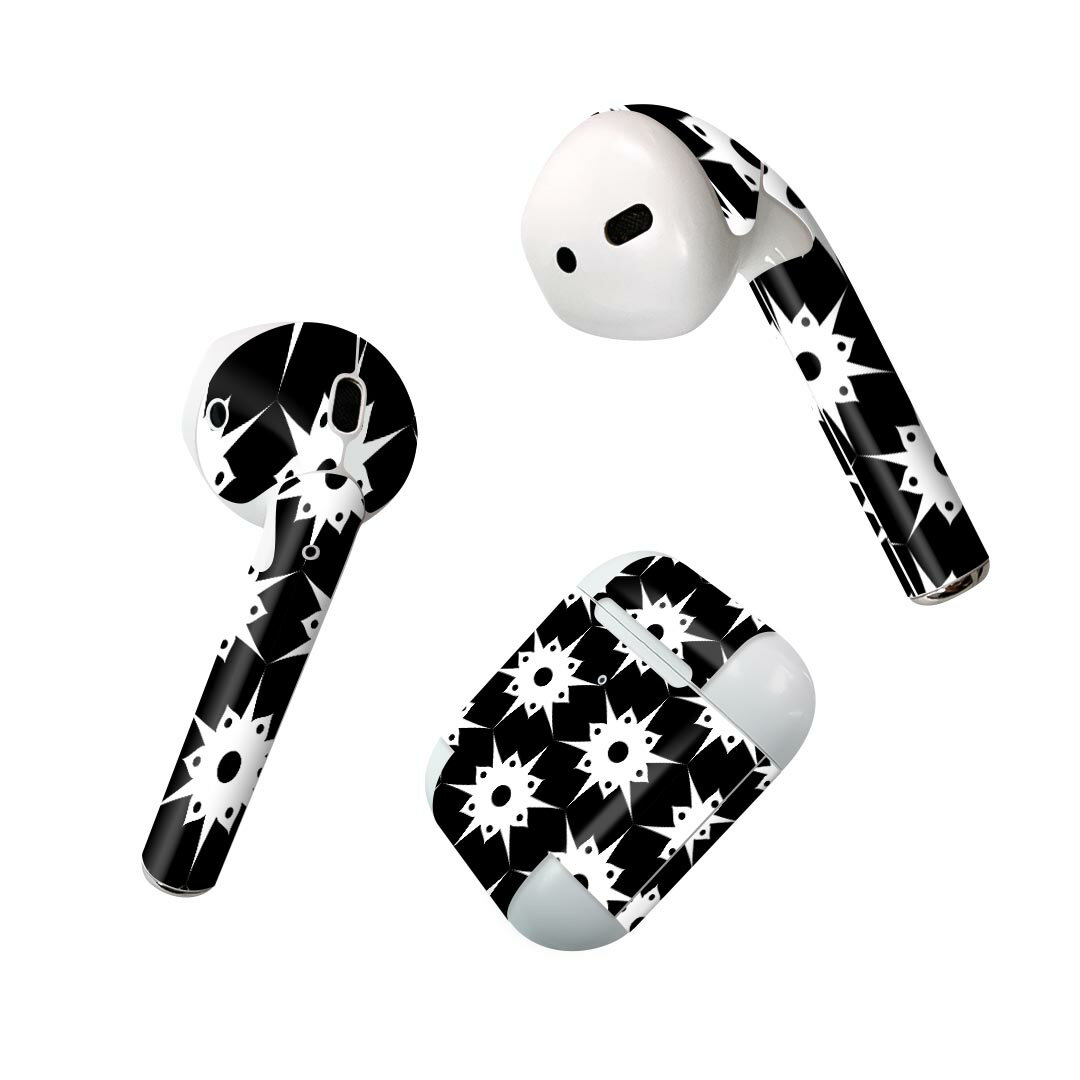 Air Pods 専用 デザインスキンシール airpods エアポッド apple アップル AirPods 第一世代（2016）air..