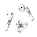 Air Pods 専用 デザインスキンシール airpods エアポッド apple アップル AirPods 第一世代(2016)airpods2 第二世代(...