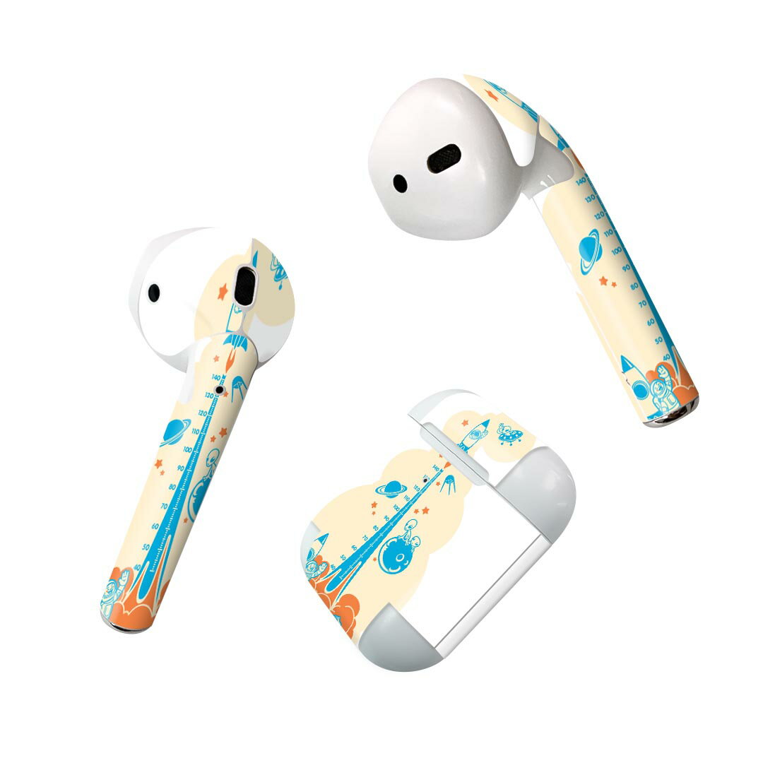 Air Pods 専用 デザインスキンシール airpods エアポッド apple アップル AirPods 第一世代（2016）air..