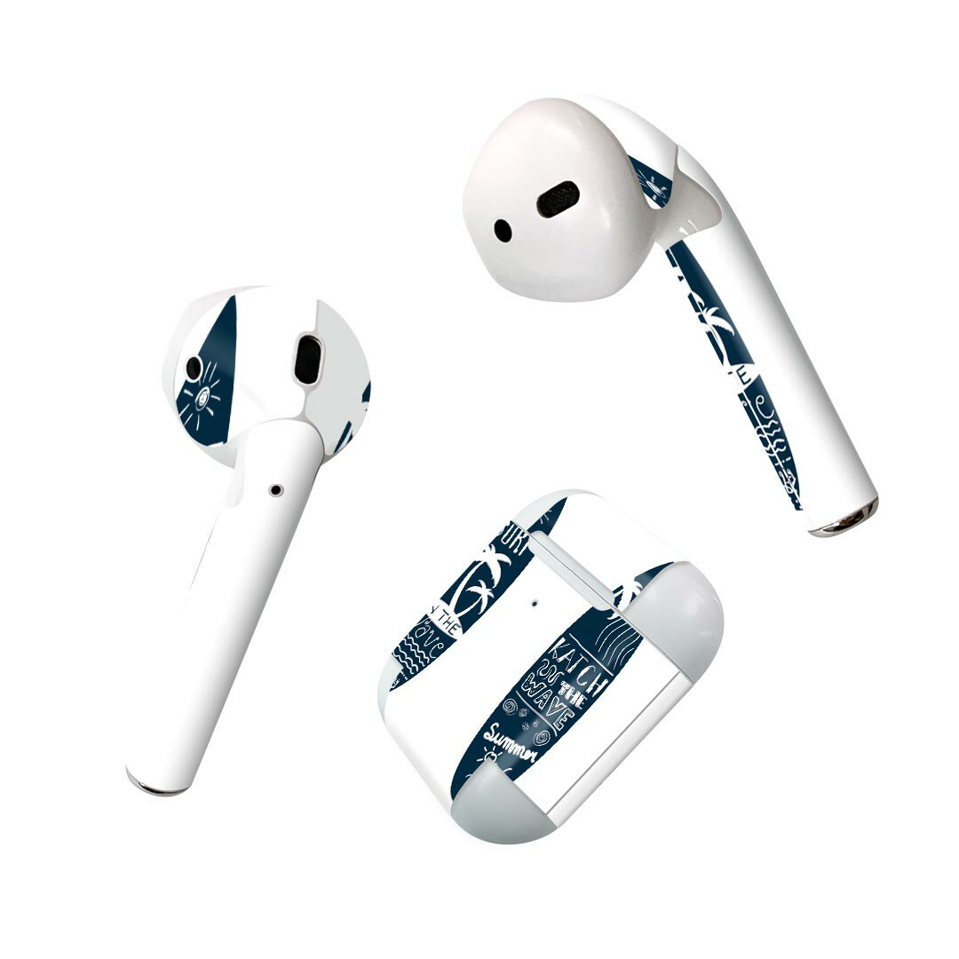 Air Pods 専用 デザインスキンシール airpods エアポッド apple アップル AirPods 第一世代（2016）air..