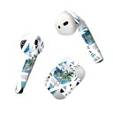 Air Pods 専用 デザインスキンシール airpods エアポッド apple アップル AirPods 第一世代(2016)airpods2 第二世代(...