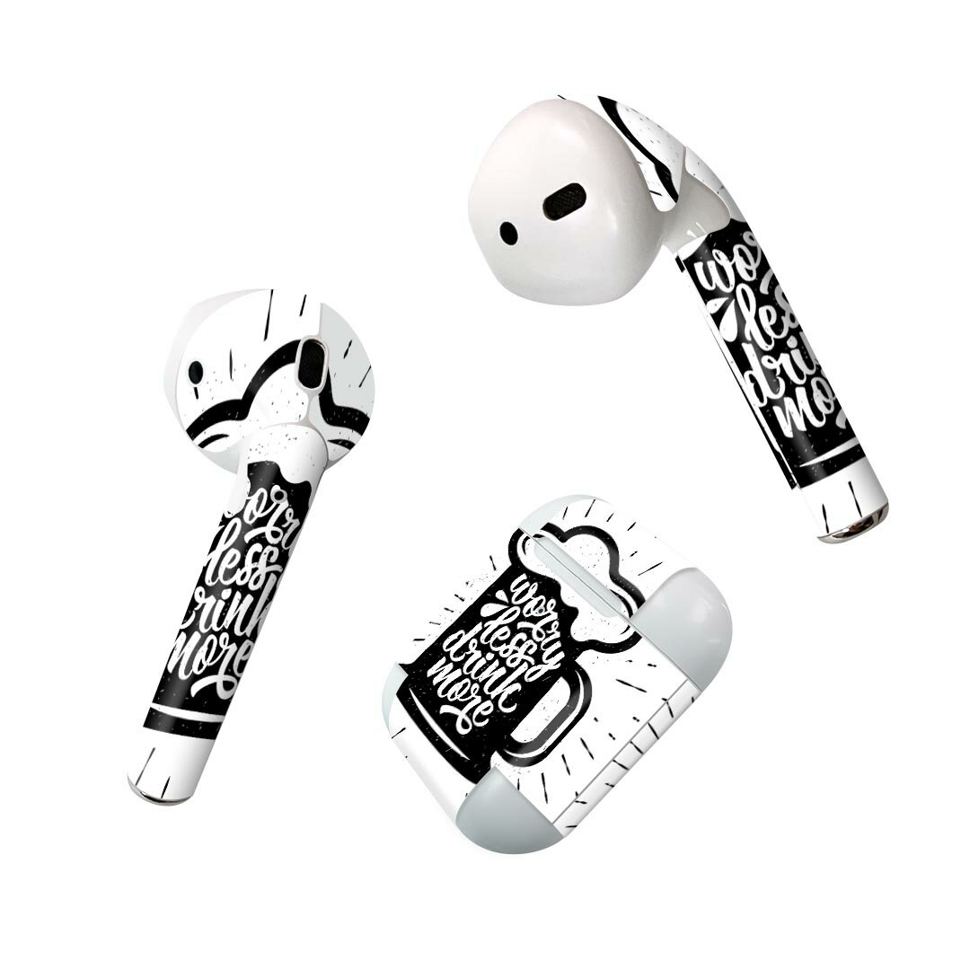 Air Pods 専用 デザインスキンシール airpods エアポッド apple アップル AirPods 第一世代（2016）air..