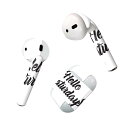 Air Pods 専用 デザインスキンシール airpods エアポッド apple アップル AirPods 第一世代(2016)airpods2 第二世代(...