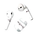 Air Pods 専用 デザインスキンシール airpods エアポッド apple アップル AirPods 第一世代(2016)airpods2 第二世代(...