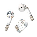 Air Pods 専用 デザインスキンシール airpods エアポッド apple アップル AirPods 第一世代(2016)airpods2 第二世代(...