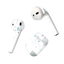 Air Pods 専用 デザインスキンシール airpods エアポッド apple アップル AirPods 第一世代(2016)airpods2 第二世代(...
