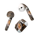 Air Pods 専用 デザインスキンシール airpods エアポッド apple アップル AirPods 第一世代(2016)airpods2 第二世代(2019)対応 イヤホン カバー デコレーション アクセサリー デコシール 018325 犬 写真(2)