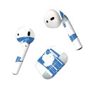 Air Pods 専用 デザインスキンシール airpods エアポッド apple アップル AirPods 第一世代(2016)airpods2 第二世代(...