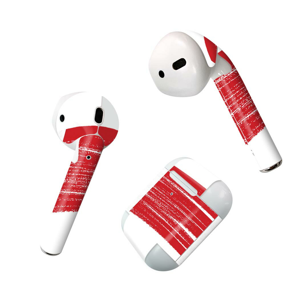 Air Pods 専用 デザインスキンシール airpods エアポッド apple アップル AirPods 第一世代（2016）airpods2 第二世代（2019）対応 イヤホン カバー デコレーション アクセサリー デコシール 018435 国旗 dubai ドバイ