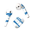 Air Pods 専用 デザインスキンシール airpods エアポッド apple アップル AirPods 第一世代(2016)airpods2 第二世代(...