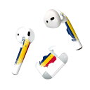 Air Pods 専用 デザインスキンシール airpods エアポッド apple アップル AirPods 第一世代(2016)airpods2 第二世代(...