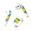Air Pods 専用 デザインスキンシール airpods エアポッド apple アップル AirPods 第一世代(2016)airpods2 第二世代(...