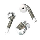 Air Pods 専用 デザインスキンシール airpods エアポッド apple アップル AirPods 第一世代(2016)airpods2 第二世代(2019)対応 イヤホン カバー デコレーション アクセサリー デコシール 019004 イラスト カメ 亀
