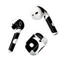 Air Pods 専用 デザインスキンシール airpods エアポッド apple アップル AirPods 第一世代(2016)airpods2 第二世代(2019)対応 イヤホン カバー デコレーション アクセサリー デコシール 019177 フォント 文字 6(2)