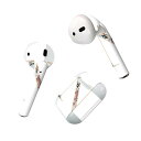 Air Pods 専用 デザインスキンシール airpods エアポッド apple アップル AirPods 第一世代(2016)airpods2 第二世代(2019)対応 イヤホン カバー デコレーション アクセサリー デコシール 019257 フォント 文字 n アルファベット(2)