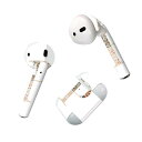 Air Pods 専用 デザインスキンシール airpods エアポッド apple アップル AirPods 第一世代(2016)airpods2 第二世代(...