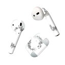 Air Pods 専用 デザインスキンシール airpods エアポッド apple アップル AirPods 第一世代(2016)airpods2 第二世代(...