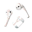 Air Pods 専用 デザインスキンシール airpods エアポッド apple アップル AirPods 第一世代(2016)airpods2 第二世代(...