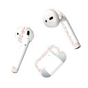 Air Pods 専用 デザインスキンシール airpods エアポッド apple アップル AirPods 第一世代(2016)airpods2 第二世代(...