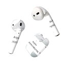 Air Pods 専用 デザインスキンシール airpods エアポッド apple アップル AirPods 第一世代(2016)airpods2 第二世代(...